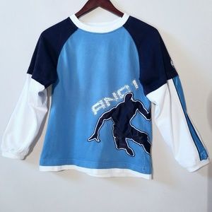 And1, Boy's(10-12), L/S, Basketball, Cotton, Shirt